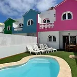 Boutique Art Villa Eter With Private Pool, Bbq, In The Heart Of Corralejo By The Beach コラレホ